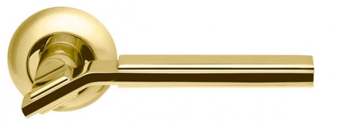 Ручка раздельная Cosmo LD147-1SG/GP-4 матовое золото/золото